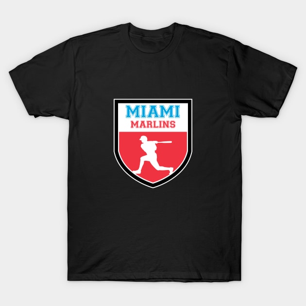 Miami Marlins Fans - MLB T-Shirt T-Shirt by info@dopositive.co.uk